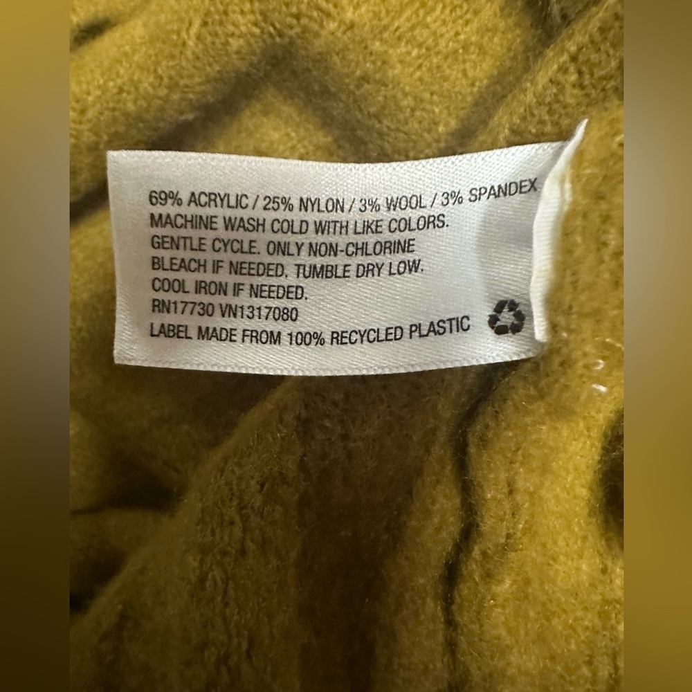 Women's Long Sleeve Ribbed Knit Sweater Dress - Picture 5 of 5